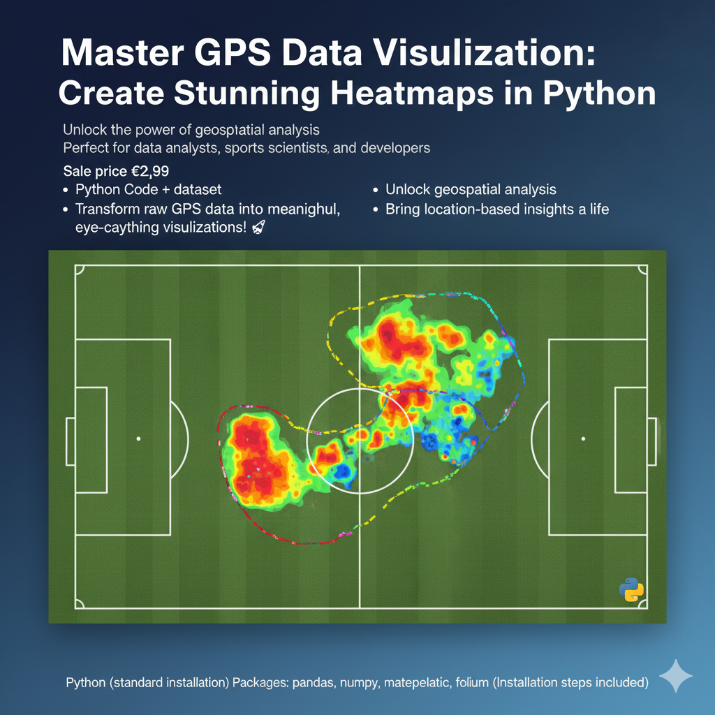 Master GPS Data Visualization: Create Stunning Heatmaps in Python